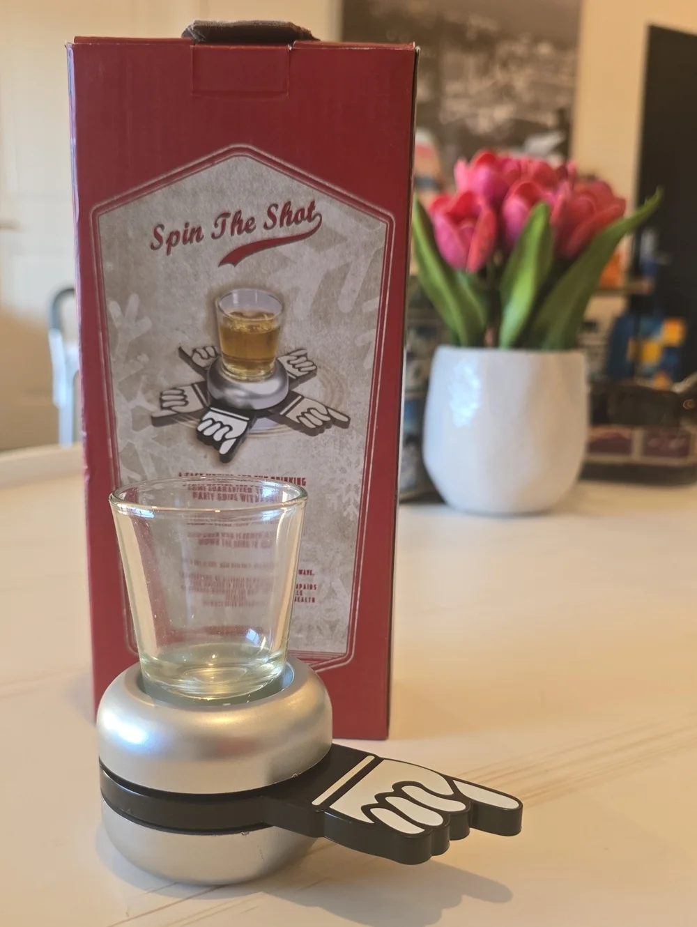 Party Shot Glass Game - Silver